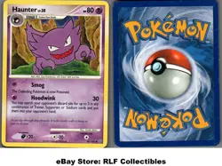 2008 Pokemon, D&P Stormfront, #40/100 Haunter Lv. 35, Uncommon (b) - Image 1