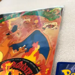 Pokemon TOMY Jumbo Carddass - Art Board & Sticker - Charizard - Sealed - #3195 - Image 5