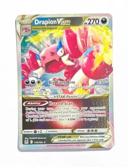 Drapion Vstar ~ Pokemon Lost Origin ~ Full Art Holo 119/196 Ultra Rare - Image 1