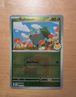 Bulbasaur 001/132 Pokemon Day 2026 - Pokemon TCG Mega Evolutions Promo NM - Image 1