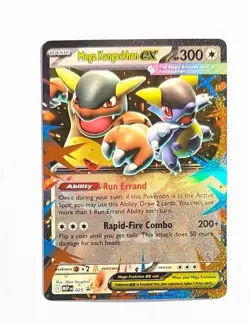 Mega Kangaskhan Ex ~ Pokemon Black Star Promo ~ Full Art Holo 025 - Image 1