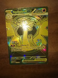 2025 Pokemon PFL EN Mega Hyper Rare #130 Mega Charizard X ex PACK FRESH - Image 5