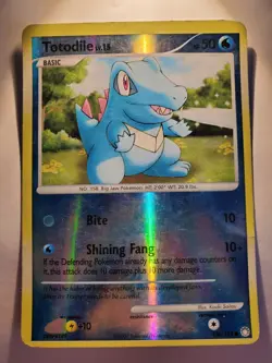 Totodile 106/123 Mysterious Treasures Reverse Holo Common -MP- Pokemon DNA GAMES - Image 1