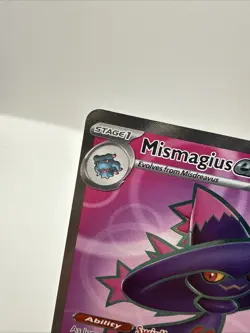 Mismagius ex #112/094 Pokemon 2025 Phantasmal Flames NM Full Art - Image 2