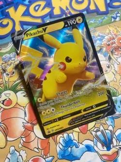 Pikachu V SWSH061 Promo SWSH Black Star Pokemon TCG - Image 2