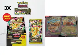 Pokemon TCG 3X Mega Dream Booster Boxes and Dragonite RR and MA - Image 1