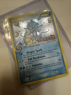 GYARADOS 2005 POKEMON EX DEOXYS HOLO STAMPED 8/107 Q1468 - Image 1