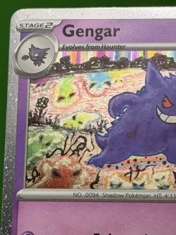 Gengar Cosmos Holo 094/165 2023 Pokemon SV 151 - NM - Image 3