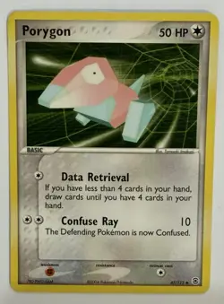 Pokemon Porygon 47/112 FireRed & LeafGreen Uncommon Non Holo - Image 1