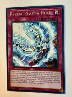 Ryzeal Plasma Hole - CRBR-EN010 - Rare - 1st Edition x1 - Near Mint Yugioh - Image 1