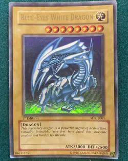 Yu-Gi-Oh! TCG Blue-Eyes White Dragon Sdk-e001 1st Edition Lp - Image 1