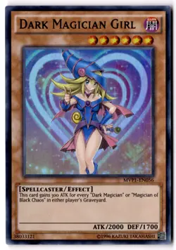 Dark Magician Girl Ultra Rare The Dark Side of Dimensions Movie Pack MVP1-EN056 - Image 1