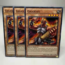 3x Yugioh Gigantes SR03-EN016 Common - LP-NM 💎 - Image 1