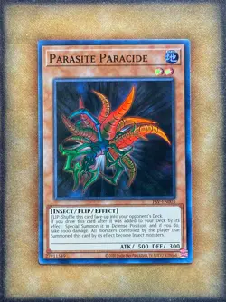 Yugioh Parasite Paracide PSV-EN003 Super Rare 25th Anniversary NM - Image 1