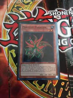 Yugioh Parasite Paracide PSV-EN003 Super Rare Unlimited 25th Anniversary NM - Image 2
