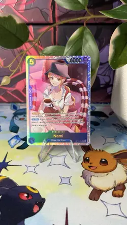 Nami OP11-054 SR English Fist of Divine Speed - One Piece Card Game NM English - Image 1