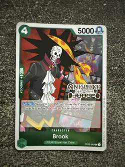 CARTE ONE PIECE - R / JUDGE - OP02-040 BROOK ENGLISH - Image 1