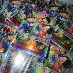 OP13-007 - Ace & Sabo & Luffy - SR Foil - OP13 - One Piece Card Game - Image 1