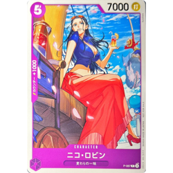 Nico Robin promo P-087 Japanese ONE PIECE Card - NM - Image 2
