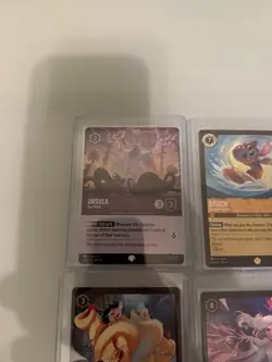 Disney Lorcana Fabled Lot Of 7 (6 Legendary & 1 Epic) Ursula Mickey Mouse Elsa - Image 2