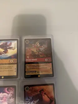 Disney Lorcana Fabled Lot Of 7 (6 Legendary & 1 Epic) Ursula Mickey Mouse Elsa - Image 4