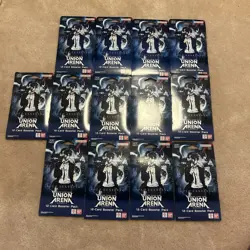 Union Arena Solo Leveling Sleeved Booster Pack English 13 Pack Lot - Image 2