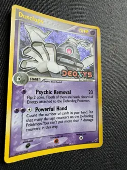 Dusclops 7/107 Reverse Holo EX Deoxys STAMPED Pokemon Card Rare - Image 3