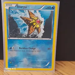 Pokemon Card Staryu 33/146 Reverse Holo XY Base Set - Image 1