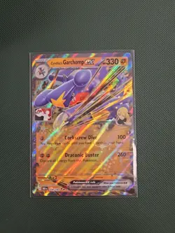 Pokemon TCG Cythia's Garchomp Prize Pack Series 8 Promo Card Near Mint Condition - Image 1