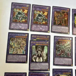 VTG YuGiOh 37 PURPLE Card LOT OJAMA KNIGHT 1st Edition DRAGONS 35 HOLO & MORE! - Image 2