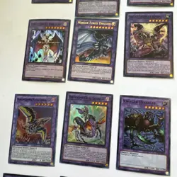 VTG YuGiOh 37 PURPLE Card LOT OJAMA KNIGHT 1st Edition DRAGONS 35 HOLO & MORE! - Image 5