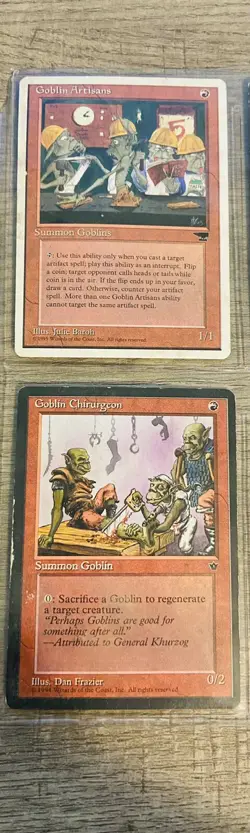 Magic the Gathering Card Lot- Lot of 10 Rare, Uncommon, And Common Played - Image 2