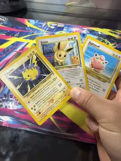 Pokemon TCG Card Lot PIKACHU EEVEE JIGGLYPUFF - Neo Genesis Discovery Destiny - Image 1