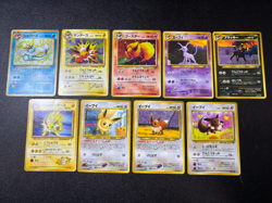[US Duty Inc] 9set Eevee Vaporeon Jolteon Flareon Umbreon Espeon Pokemon Card - Image 1