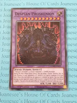 DAMA-EN035 Despian Proskenion Super Rare Yu-Gi-Oh Card 1st New - Image 1