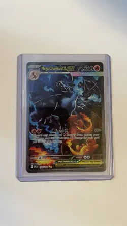 Mega Charizard X EX 125/094 Phantasmal Flames SIR 360HP Pokemon Card - Image 1