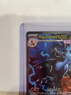 Mega Charizard X EX 125/094 Phantasmal Flames SIR 360HP Pokemon Card - Image 2