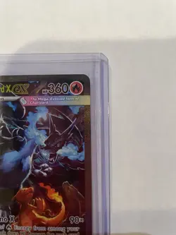 Mega Charizard X EX 125/094 Phantasmal Flames SIR 360HP Pokemon Card - Image 3