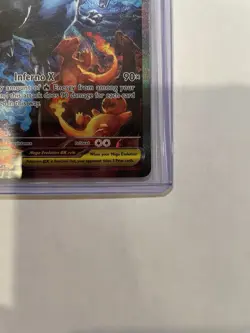 Mega Charizard X EX 125/094 Phantasmal Flames SIR 360HP Pokemon Card - Image 4