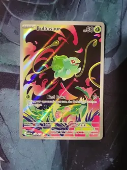Pokemon Bulbasaur Holo Card Mega Evolution 133/132 ME01 - Image 1
