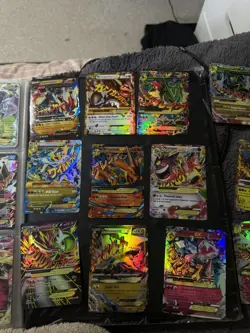 pokemon cards bulk lot. PLENTY OF EXs’ and a full binder of cards. - Image 2