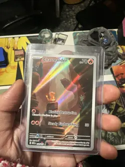 Pokemon TCG Charmander 168/165 SV Scarlet & Violet 151 Card NM Condition - Image 1
