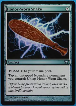 Honor-Worn Shaku FOIL Champions of Kamigawa PLD Uncommon CARD (511285) ABUGames - Image 1