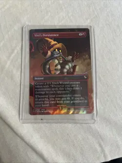 Vivi's Persistence (Borderless) Commander: Final Fantasy Foil - Image 1