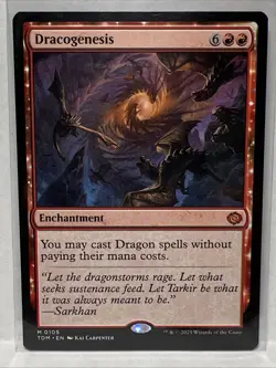 MTG Dracogenesis Tarkir Dragonstorm 0105 Magic the Gathering Mythic - Image 1