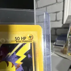 Pokemon Neo Genesis Pikachu 1st Edition Regular 70/111 English Basic 50 HP Card - Image 2