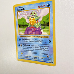 Squirtle 63/102 Base Set (Shadowless) Regular LP - Pokemon Card - Image 2