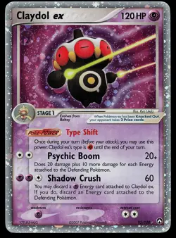 Pokemon Card - Claydol ex Power Keepers 93/108 Ultra Rare Holo - Image 1