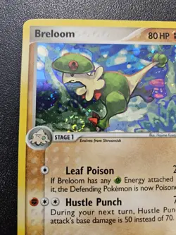 Pokemon EX Deoxys Breloom Holo Rare 3/107 NEAR MINT - Image 2