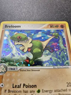 Pokemon EX Deoxys Breloom Holo Rare 3/107 NEAR MINT - Image 3